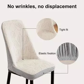 Чехол на стул из пылезащитной эластичной мягкой ткани, предотвращающей царапание кошкой, эластичное дно, противоскользящее оранжевый