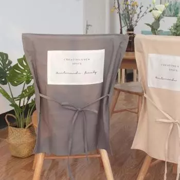 Чехол на стул, пылезащитный, удобный на ощупь, современный ресторан, спандекс, товары для дома серый