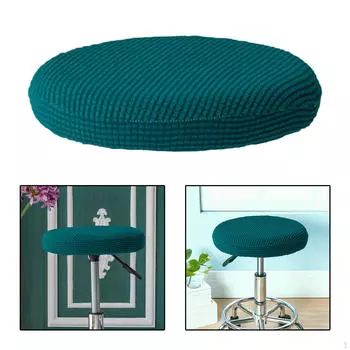 Чехол на табурет пылезащитный с эластичным сиденьем, роскошный, моющийся Green A