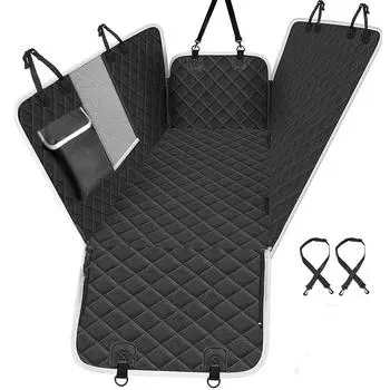 Чехол на заднее сиденье автомобиля для собак, антигрязный коврик для собак в машину для домашних животных, водонепроницаемый, устойчивый к царапинам, удлинитель для заднего сиденья автомобиля Oxford