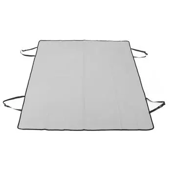 Чехол на заднее сиденье для собаки с 4 ремнями для подголовника, устойчивый к царапинам, водонепроницаемый, ткань Оксфорд, не S