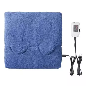 Чехол-нагреватель Sugibo Warm Multi Heater Cover, выполненный из электроподогревателя Foot Hot, оснащен таймером, чтобы вы не забыли включить его, а также контроллером. синий