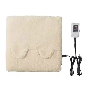 Чехол-нагреватель Sugibo Warm Multi Heater Cover, выполненный из электроподогревателя Foot Hot, оснащен таймером, чтобы вы не забыли включить его, а также контроллером. слоновая кость