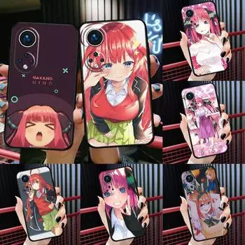 Чехол Nakano Nino Gotoubun no Hanayome для Honor 50 Lite, чехол для Huawei P20 P30 P40 Pro Nova 9 5T P Smart 2021 8X 9X 10i Huawei P50 Pro