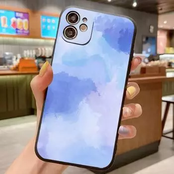 Чехол-накладка для Samsung Galaxy A72 A52 A42 A32 A22 A12 A02 A02S A52S A22S 5G Мягкий силиконовый чехол-накладка с рисунком из акварели For Samsung A72 5G