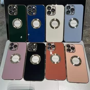 Чехол-накладка из ТПУ с гальваническим покрытием и узором зрачка для Apple iPhone 14/13 iPhone 11 Pro