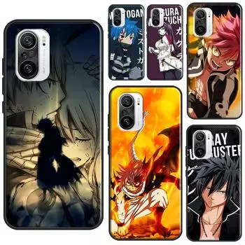 Чехол Natsu Erza Fairy Tail для POCO F3 F1 F2 M3 M4 X4 Pro GT X3 Pro, чехол для Xiaomi Mi 11 Lite 12 X Mi 11T Pro Mi 9T (9T Pro)
