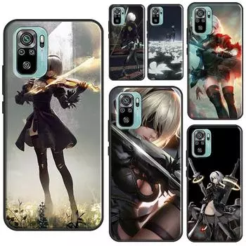 Чехол Nier Automata Lunar Tear Art для Redmi Note 11 Pro, чехол для Redmi Note 10 Pro Note 9 Pro Note 8 Pro 9S 10S 11S 9A 9C 9T Redmi 7