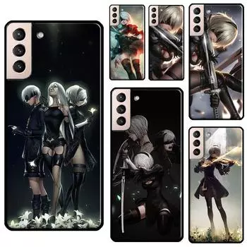Чехол Nier Automata Lunar Tear Art для Samsung Galaxy S21 S20 FE Note 20 S22 Ultra Note 10 S8 S9 S10 Plus, чехол для телефона Galaxy S8