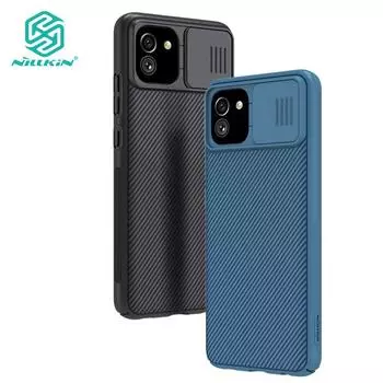 Чехол Nillkin CamShield для Samsung Galaxy A03, защитный слайдер для камеры, роскошный жесткий противоударный чехол для ПК