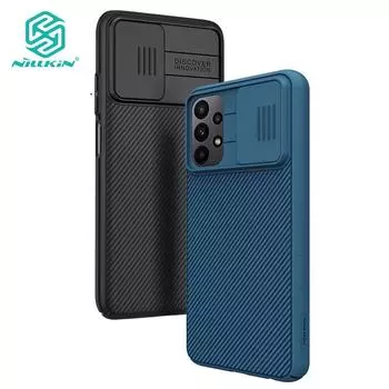 Чехол Nillkin CamShield для Samsung Galaxy A23 4G, защитный слайдер для камеры, роскошный жесткий противоударный чехол для ПК Samsung Galaxy A23 4G чёрный