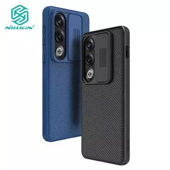 Чехол Nillkin CamShield для телефона OnePlus Ace 3V для Nord CE4 5G, чехол-слайдер для камеры, жесткий ПК, роскошный противоударный чехол на заднюю панель For OnePlus Ace 3V чёрный