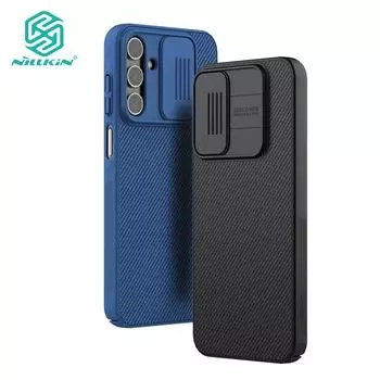 Чехол Nillkin CamShield для телефона Samsung Galaxy A15 5G, защитный слайдер для камеры, роскошный жесткий противоударный чехол для задней панели из ПК For Galaxy A15 5G чёрный