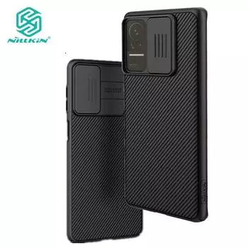 Чехол Nillkin CamShield для телефона Xiaomi Civi, жесткий ПК, роскошная противоударная задняя крышка с выдвижной камерой, защита конфиденциальности Xiaomi Civi чёрный