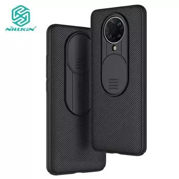 Чехол Nillkin Camshield для Xiaomi Redmi Note 10 Pro Max Redmi Note 10S 4G 5G, чехол для конфиденциальности, слайд-камера Redmi Note 10 Pro чёрный