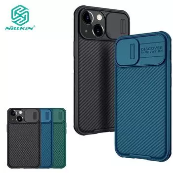Чехол Nillkin CamShield Pro для iPhone 13, чехол для телефона, противоударная задняя крышка из ТПУ ПК с выдвижной камерой, защита конфиденциальности