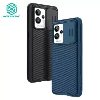 Чехол Nillkin CamShield Pro для Realme GT 2 Pro, чехол для телефона из ТПУ, слайдер для ПК, роскошная противоударная задняя крышка