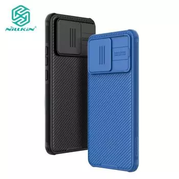 Чехол Nillkin CamShield Pro для телефона Poco F6 Pro Redmi K70 Pro, защитный слайдер для камеры, жесткий противоударный чехол для ПК Redmi K70 / K70 Pro чёрный