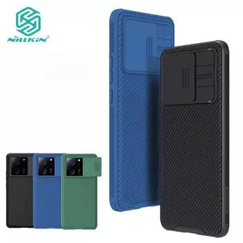 Чехол Nillkin CamShield Pro для Xiaomi Mi 13T Mi 13T Pro Redmi K60 Ultra, защитный слайдер для камеры, противоударный чехол на заднюю панель For Xiaomi 13T чёрный