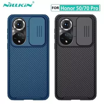Чехол Nillkin CamShield, защитный чехол для камеры Honor 50 70, чехол для Honor 50 SE Pro Honor50 Honor 70 чёрный