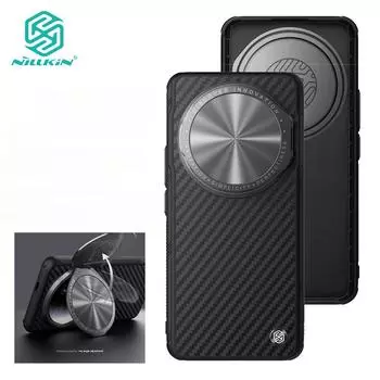 Чехол Nillkin CarboProp для Xiaomi Mi 14 Ultra, чехол для телефона из арамидного волокна + противоударный корпус из ТПУ For Xiaomi 14 Ultra чёрный