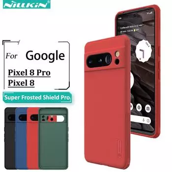 Чехол Nillkin для Google Pixel 8 Pro. Элегантный и стильный чехол для мобильного телефона Google Pixel 8 с защитой от отпечатков пальцев.