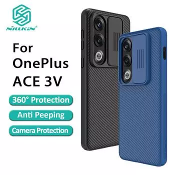 Чехол NILLKIN для OnePlus Ace 3V, защитный чехол для камеры CamShield, задняя крышка для One Plus Ace 3V OnePlus Ace 3V чёрный