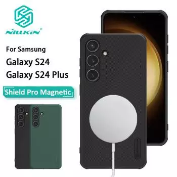 Чехол Nillkin для Samsung Galaxy S24 Plus S24+ с магнитной задней крышкой Super Frosted Shield Pro