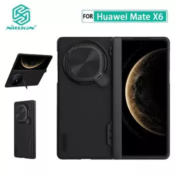Чехол Nillkin для телефона Huawei Mate X6 Super Frosted Shield Prop Cover Huawei Mate X6 чёрный