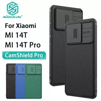 Чехол NILLKIN для Xiaomi MI 14T Pro 5G для телефона CamShield Pro, защитная задняя крышка для камеры Mi 14T 5G чёрный