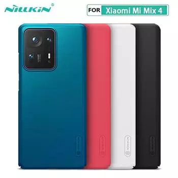 Чехол NILLKIN для Xiaomi Mi MIX 4, матовая задняя крышка из поликарбоната с матовым покрытием для чехла MIX4 MIX 4 красный