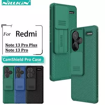 Чехол Nillkin для Xiaomi Redmi Note 13 Pro 5G, защитная крышка для объектива камеры, чехол для Redmi Note 13 Plus 5G for Note 13 Pro синий