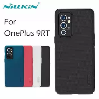 Чехол Nillkin Frosted Shield для OnePlus 9RT, ультратонкий чехол для задней панели телефона из поликарбоната для OnePlus 9RT 1 + 9RT, чехол OnePlus 9RT чёрный