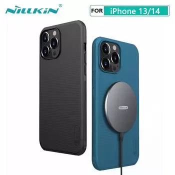 Чехол Nillkin Frosted Shield Pro для iPhone 14 13, твердая задняя крышка из магнитного ПК для iPhone 14 13 Pro Max/13 Mini