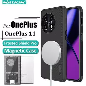 Чехол Nillkin Frosted Shield Pro для OnePlus 11, твердая задняя крышка из магнитного ПК для OnePlus 11