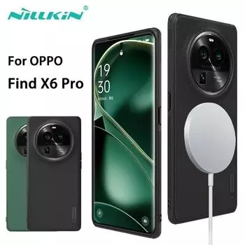 Чехол Nillkin Frosted Shield Pro для OPPO Find X6 Pro, твердая задняя крышка для ПК для Find X6 Pro