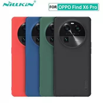 Чехол Nillkin Frosted Shield Pro для OPPO Find X6 Pro, твердая задняя крышка для ПК для OPPO Find X6