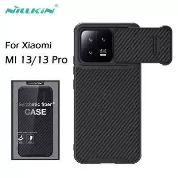 Чехол NILLKIN из синтетического волокна S для Xiaomi MI 13, раздвижная камера, защитный чехол для MI13 Pro