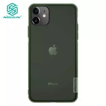 Чехол NILLKIN из ТПУ для iPhone 11 с ультратонкой задней силиконовой мягкой прозрачной крышкой (6.1)