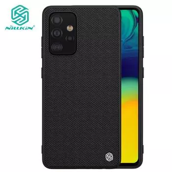 Чехол Nillkin Light из нейлонового волокна для телефона Samsung S21 S20 Note 20 Ultra Plus S21 S20 FE S10 Note 10 A72 A52 A32 A22, чехол Galaxy A22 4G чёрный