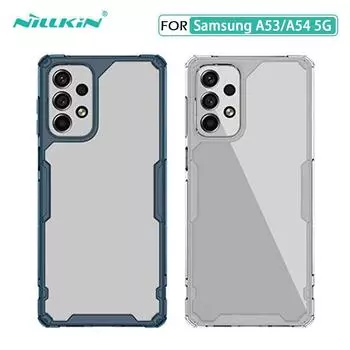 Чехол Nillkin Nature, прозрачный мягкий силиконовый чехол из ТПУ для Samsung Galaxy A53 A54 5G, прозрачный чехол из ТПУ для Samsung A54 5G Samsung A54 5G прозрачный