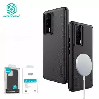 Чехол Nillkin Shield Pro Magnetic для телефона Xiaomi Poco F5 Pro Ultra Thin Hard PC + TPU Anti Fingerprint Protective Back Cover