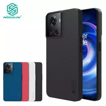 Чехол Nillkin Super Frosted Shield для OnePlus Ace 5G Oneplus 10R 5G, ультратонкий матовый жесткий противоударный чехол из ПК с защитой от отпечатков пальцев, задняя крышка OnePlus Ace 5G чёрный