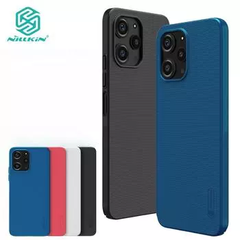 Чехол Nillkin Super Frosted Shield для Xiaomi Redmi 12 4G 5G Redmi Note 12R 5G, чехол из ПК с защитой от отпечатков пальцев, противоударный, задняя крышка For Redmi 12 4G / 5G белый
