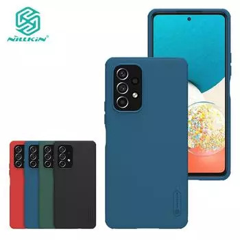 Чехол Nillkin Super Frosted Shield Pro для Samsung Galaxy A53 5G, ультратонкий матовый чехол из ТПУ + ПК, противоударная задняя крышка с защитой от отпечатков пальцев Samsung Galaxy A53 5G чёрный