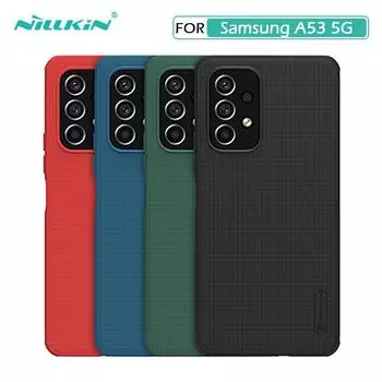 Чехол NILLKIN Super Frosted Shield Pro для Samsung Galaxy A53 5G, твердая задняя крышка для ПК для Samsung A73 5G Samsung A53 5G чёрный