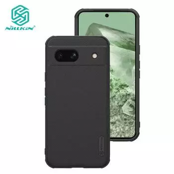 Чехол Nillkin Super Frosted Shield Pro для Google Pixel 8A, ультратонкий противоударный чехол с защитой от отпечатков пальцев, задняя крышка For Google Pixel 8A чёрный