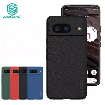 Чехол Nillkin Super Frosted Shield Pro для Google Pixel 8, ультратонкий матовый чехол из ТПУ + ПК, противоударная задняя крышка с защитой от отпечатков пальцев Google Pixel 8 чёрный