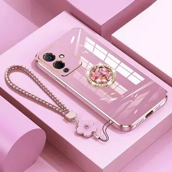 Чехол Note12Pro с ремешком, роскошный чехол с бриллиантовым держателем для Infinix Note12 Pro 5G, чехлы Note 12 pro 30 Hot 20 4G, подставка-кольцо Note12pro 5G&Case & Holder бежевый