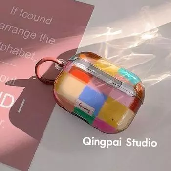 Чехол Новое поступление Airpodspro2 Apple Второе поколение Защитный чехол Защитная накладка для наушников 3-е поколение Чехол для наушников Всесторонний мягкий чехол Apple Airpods 3 Single shell + buckle